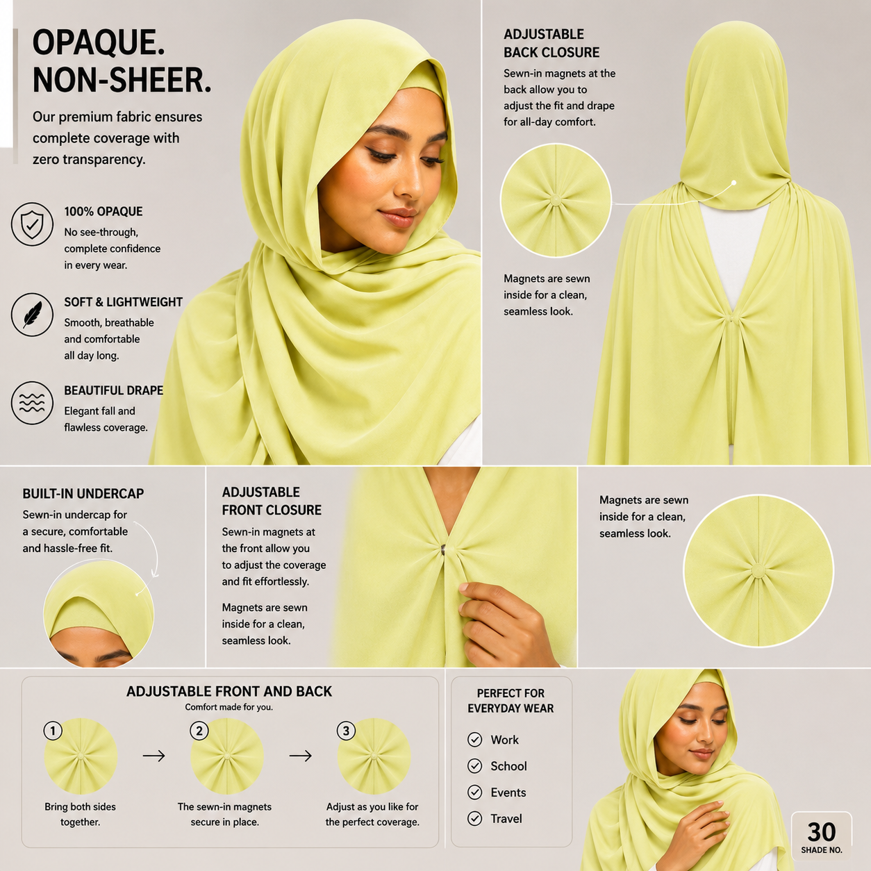 ~ Lime ~
Instant Chiffon Hijab