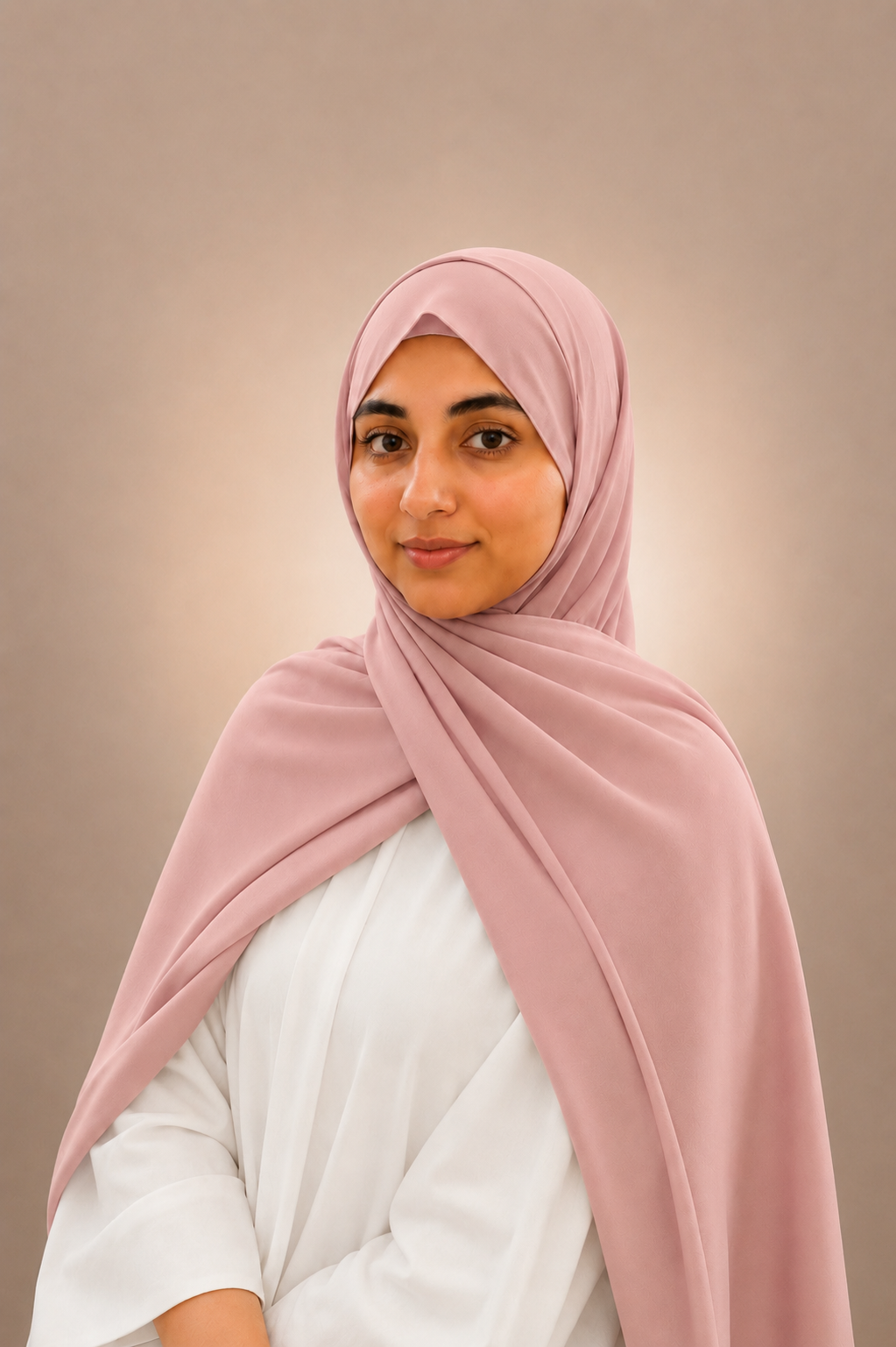 ~ Blush Pink ~
Instant Chiffon Hijab