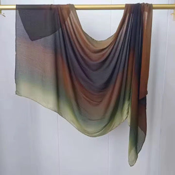 Woodland Mist — Printed Modal Hijab