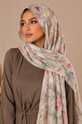 Floral print — Modal Hijab