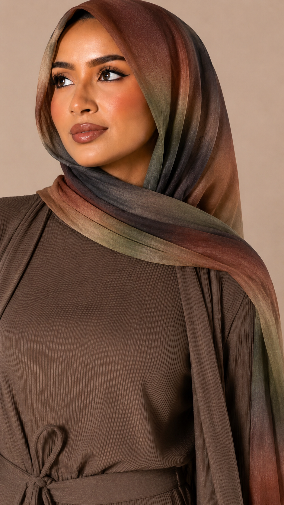 Woodland Mist — Printed Modal Hijab
