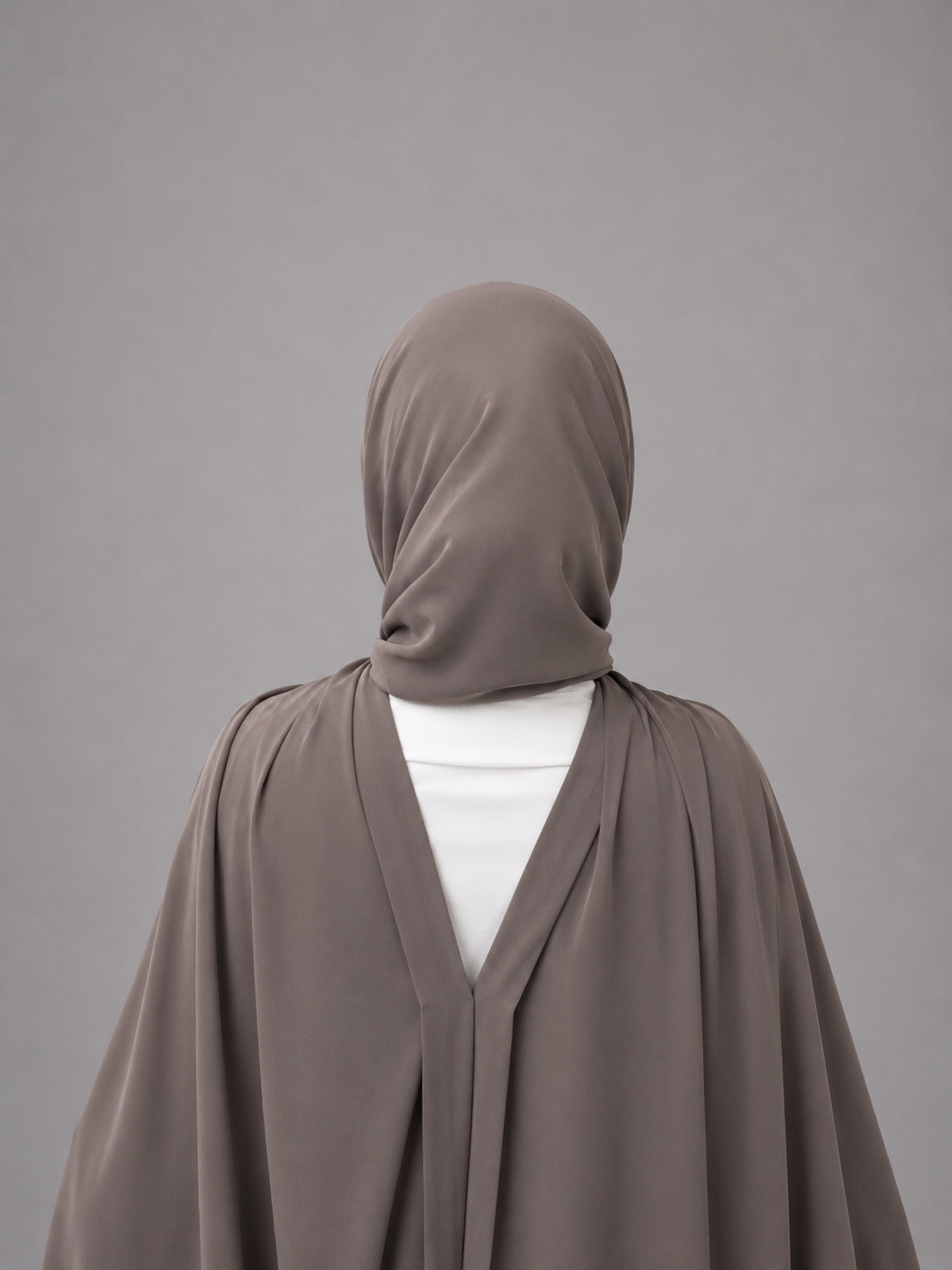 ~ Mushroom Grey ~
Instant Chiffon Hijab